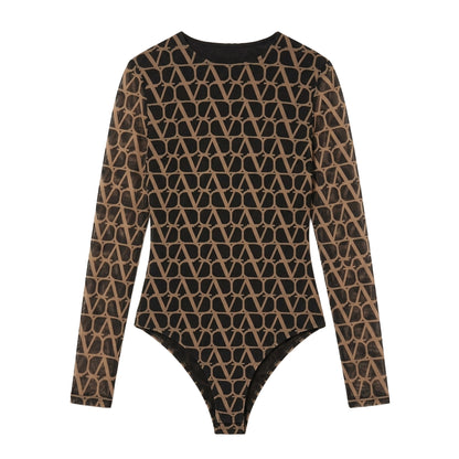 Long sleeve body suit