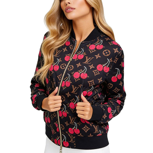 Cherry design jacket