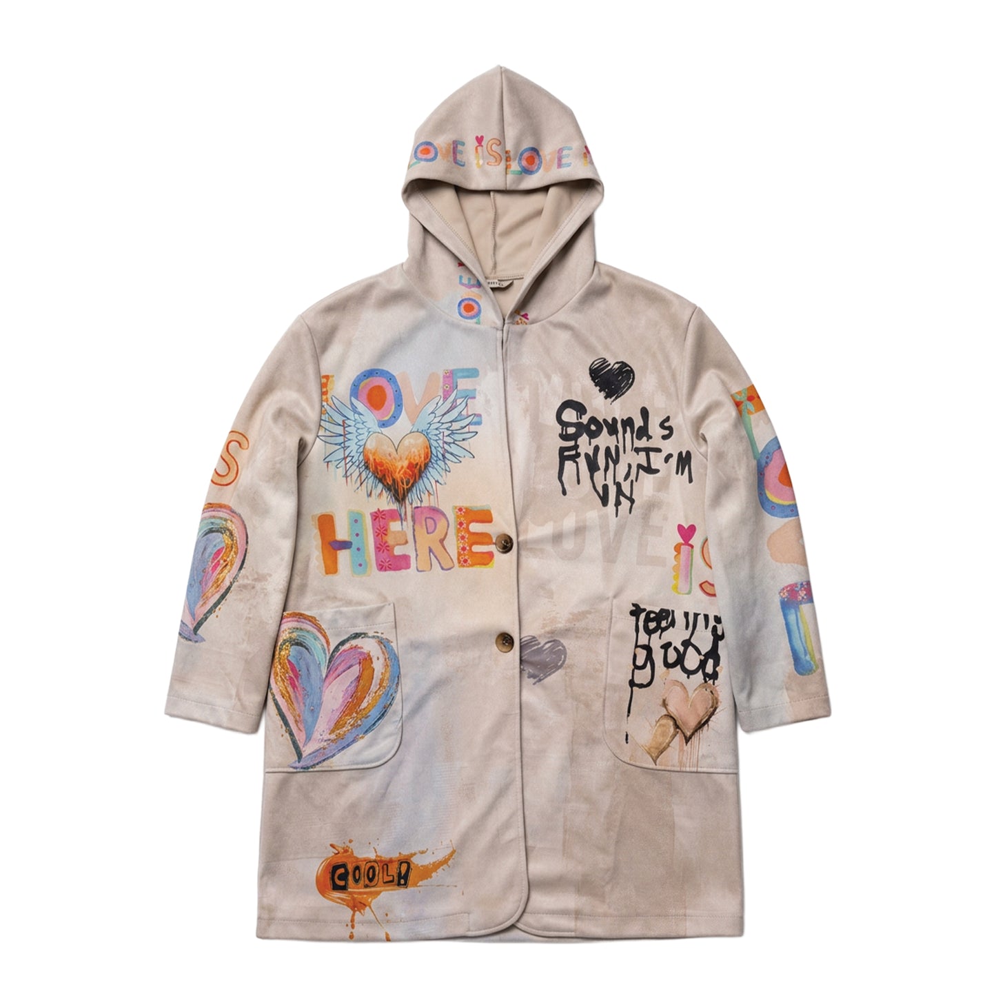 Women's jacket with a distinctive pattern