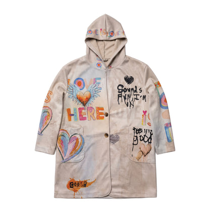 Women's jacket with a distinctive pattern